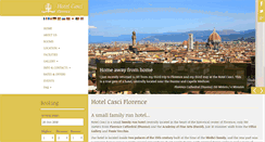 Desktop Screenshot of hotelcasci.com